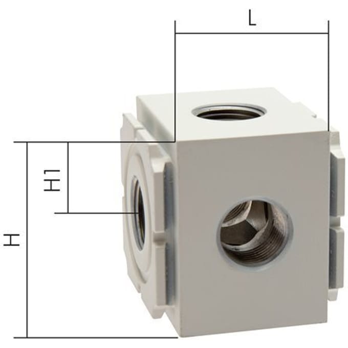 Distributeur G1/4 EMC 2A