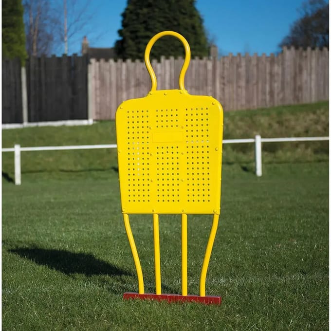 Precision - Trainingspoppen junior - Vrijetrap poppen - 182 centimeter - Geel - 3 stuks met draagtas