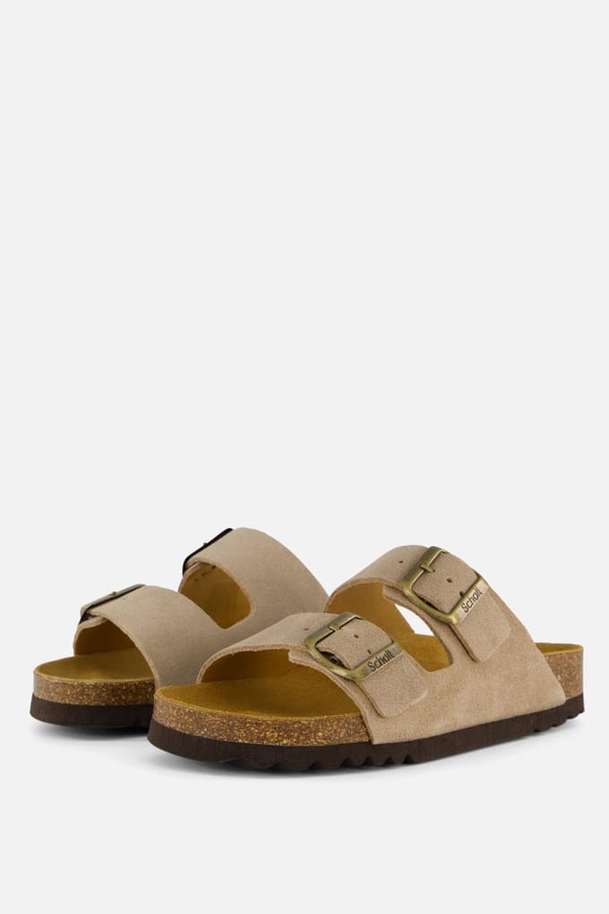 SCHOLL JOSEPHINE Sue-W Dames Muiltjes - Dark Beige - Maat 42