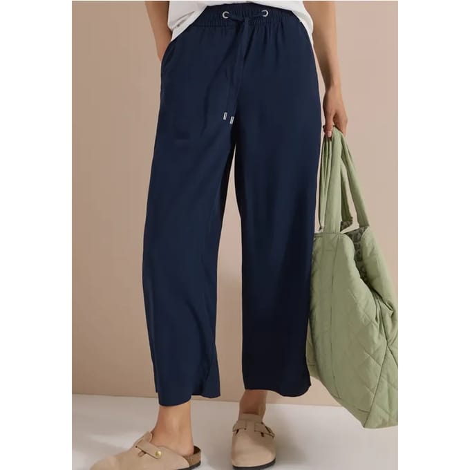 3/4 broek Wide Leg in Loose Fit