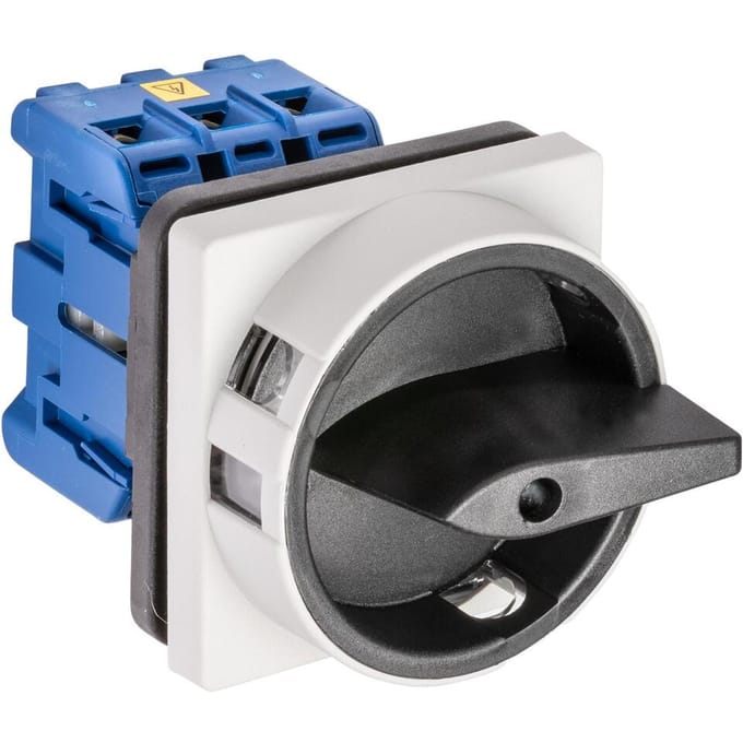 Kraus Naimer 4-Pool Hoofdschakelaar 40A IP66 Paneelmontage - 70010927