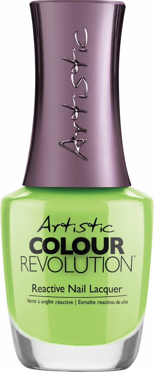 Artistic Nail Design Colour Revolution ' Toxic ' ( Neon Groen Crème )