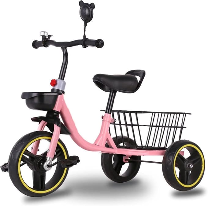 Kinderdriewieler - Buitendriewieler - Buiten spelen - Robuust frame - 78cm lengte