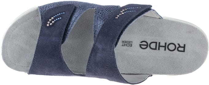 Rohde Dames Slipper - 5729-56 Blauw - Maat 42