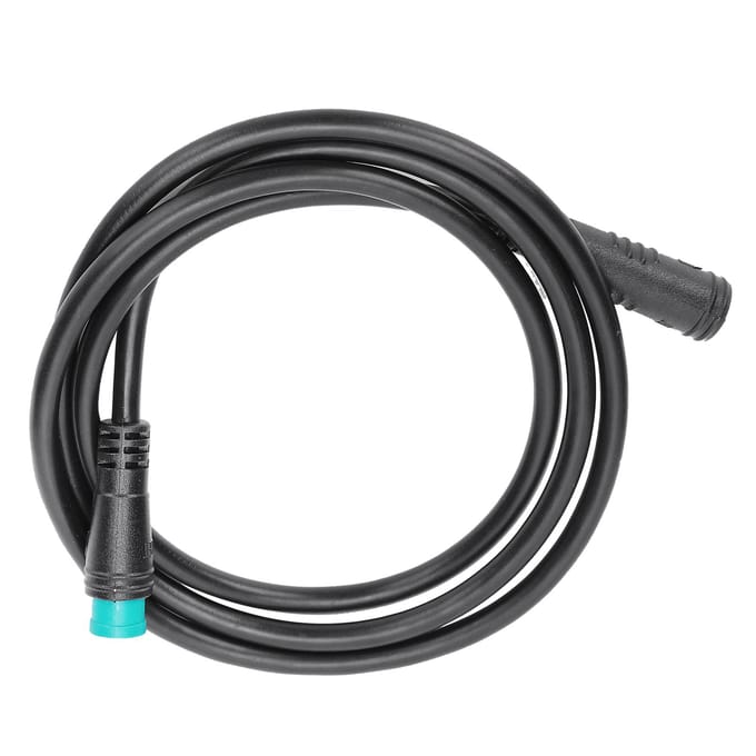 Instrument Verlengsnoer 5-pins EBike Accessoire Kabels voor 8FUN BBS01BBS02BBSHD Motor black