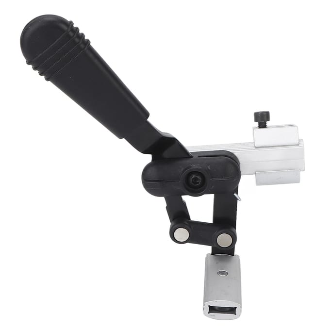 Rolstoelremmen Aluminiumlegering Hoge Gevoeligheid Handrem Accessoire voor Elektrisch black