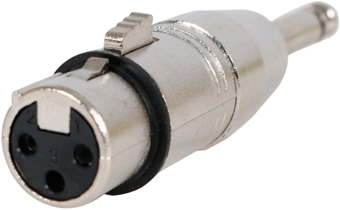 Devine ADA139 adapter XLR female - 6.3mm jack mono male