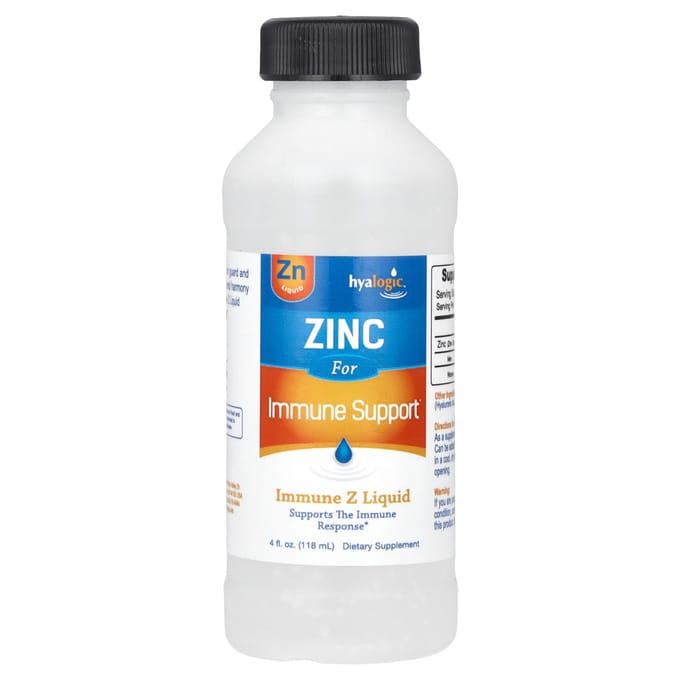Hyalogic, Zinc stimulant immunitaire, 4 fl oz (118 ml)