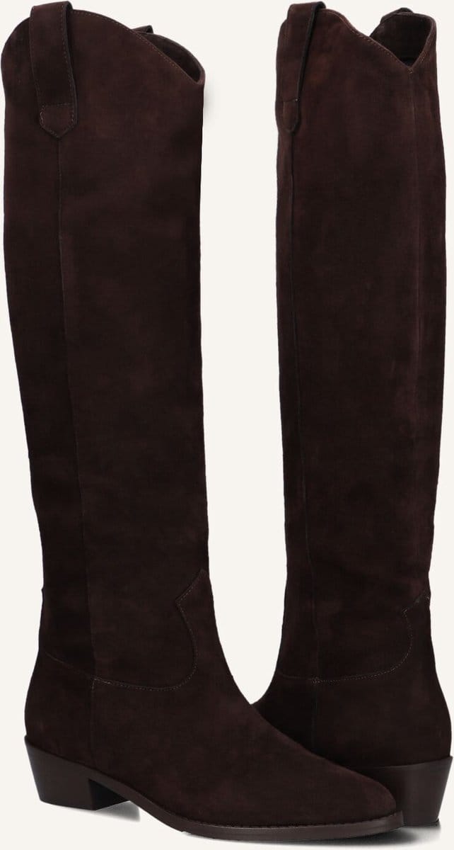 Notre-V 39495 Laarzen - Suède - Dames - Bruin - Maat 41