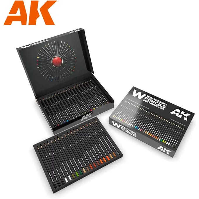 Weathering Pencils Deluxe Edition-doos - 37x - AK10047