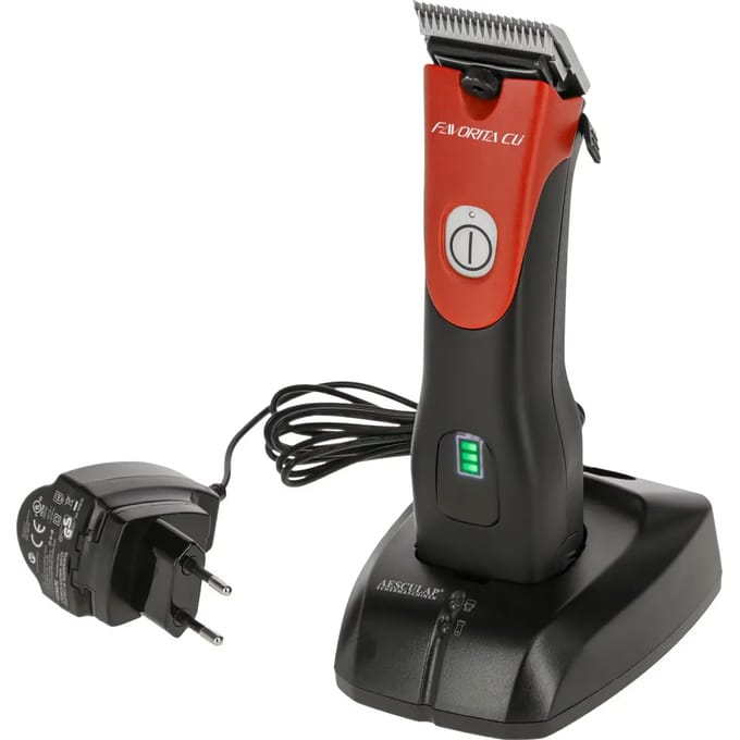 Aesculap Favorita CLi Tondeuse Signal-Red 2 Accu