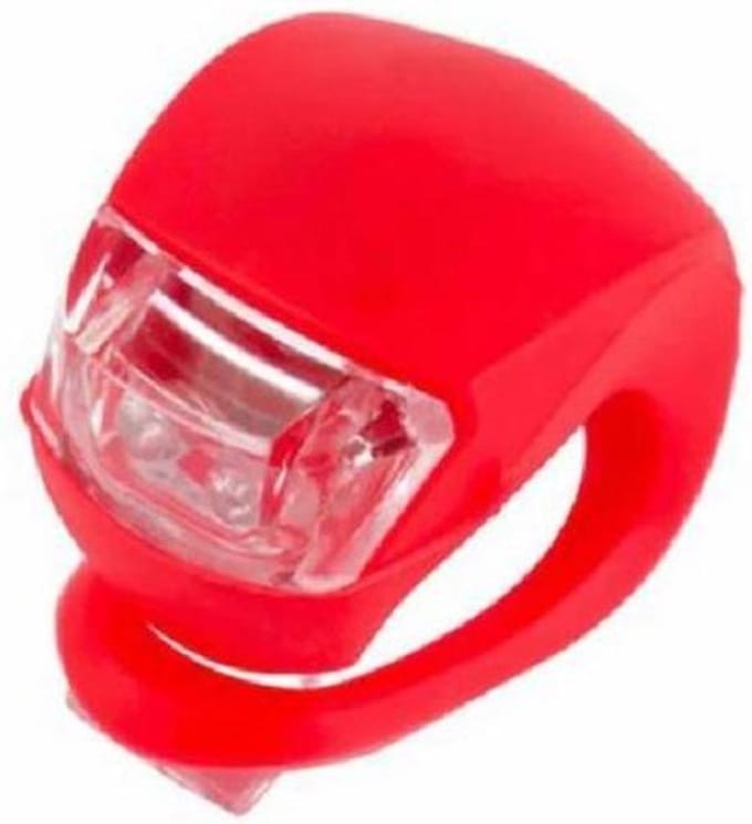 Jumada's - Fietslamp LED - Fietslicht - Waterdicht - Waterproof - Bicycle Light - Rood