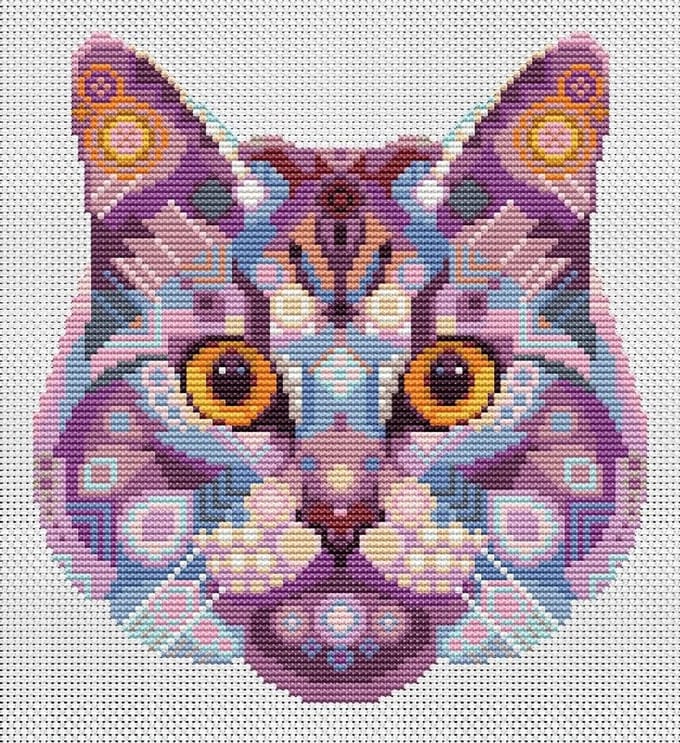 BORDUURPAKKET KAT - Manx - 2445 - Awesome Pattern Studio