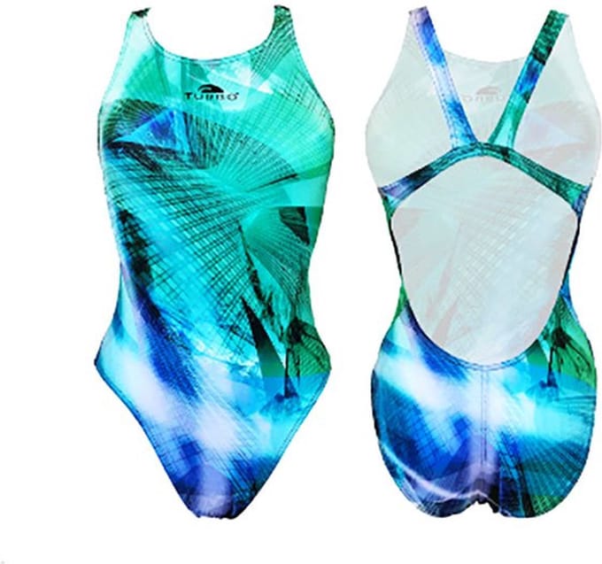 Turbo Light Zwemkleding Groen 5-6 Years Meisje