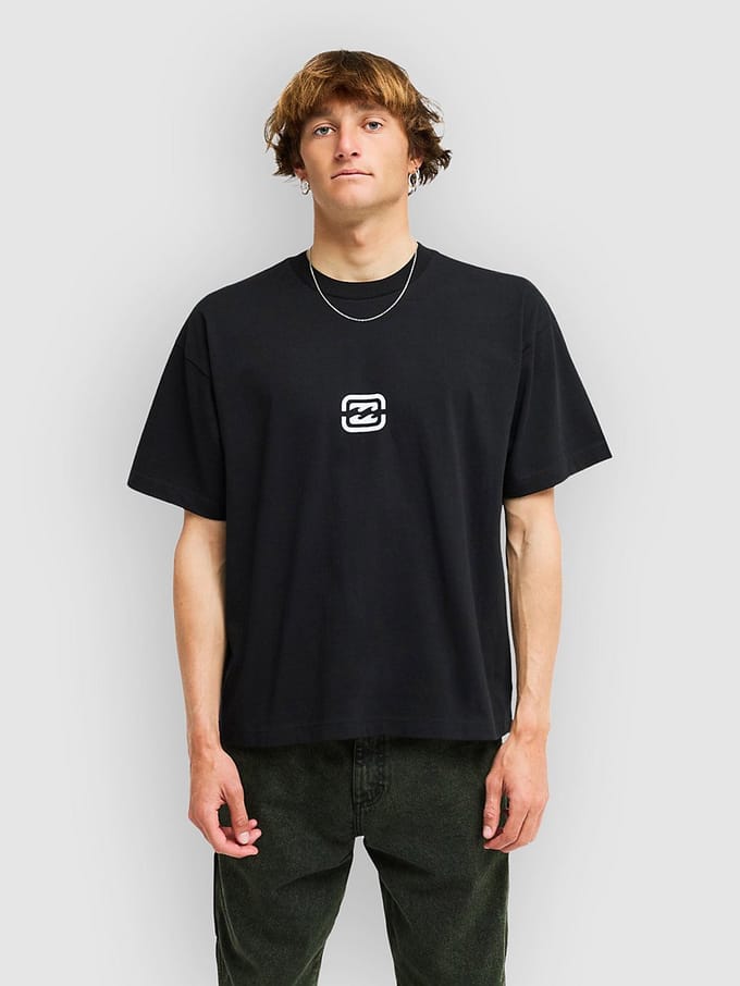 2026 Billabong Heren Beugel OG Korte Mouw T-Shirt - Black