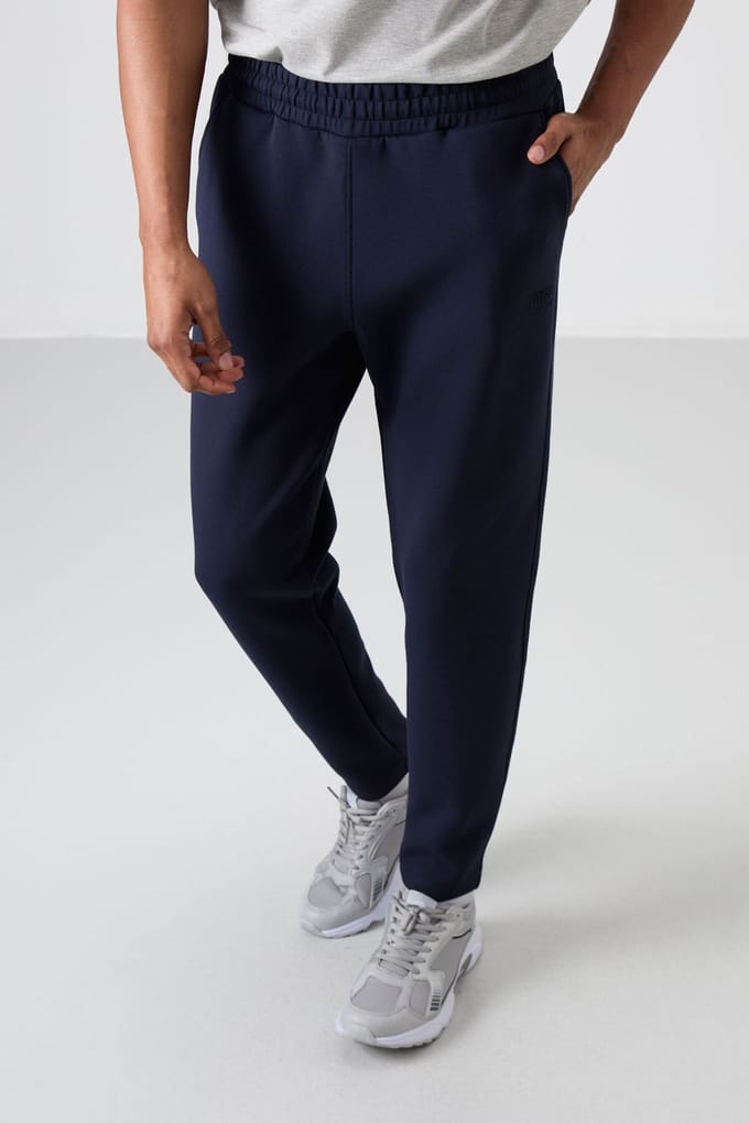 Heren Polyester Regular-fit Sweatpants