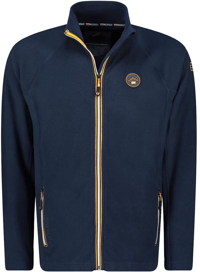 Fleece Vest Met Rits Heren Geographical Norway Tugim Blauw - S