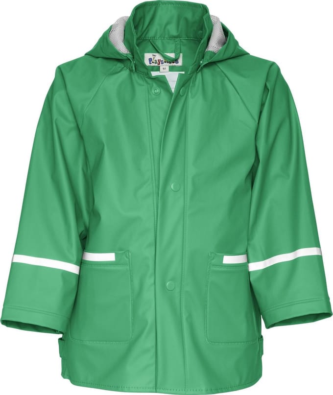 Playshoes - Regenjack - Groen - maat 104cm