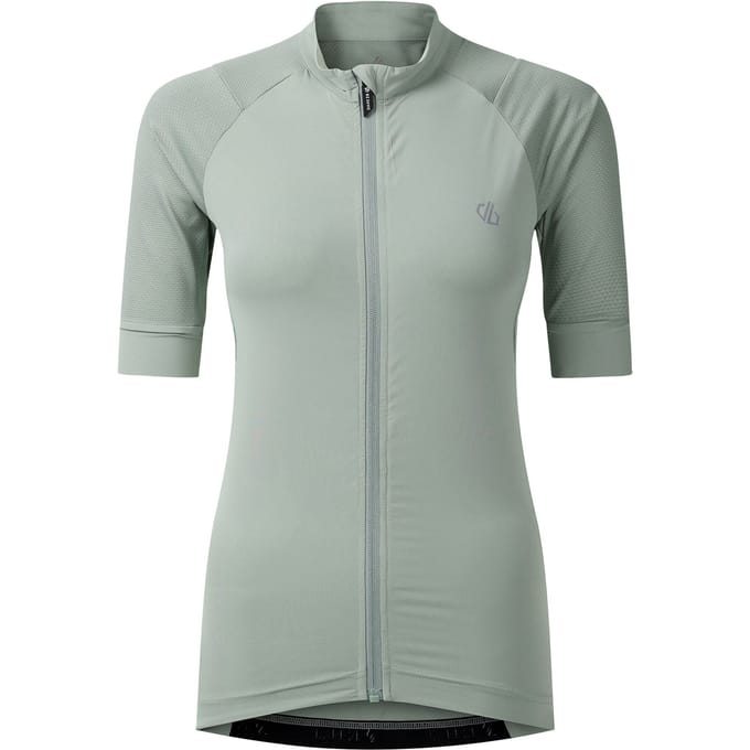 Dare 2B Dames Lightning Korte Mouwen Fietsjack (Glacier Groen)