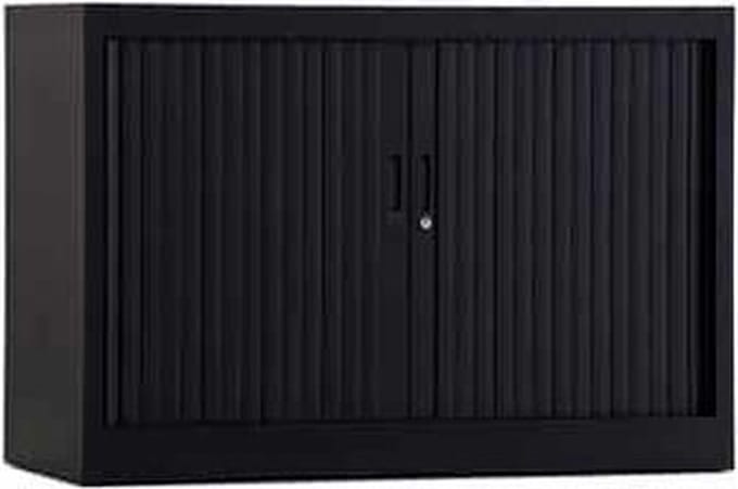 Archiefkast - Claudius Basic roldeurkast 198x120x45 aluminium