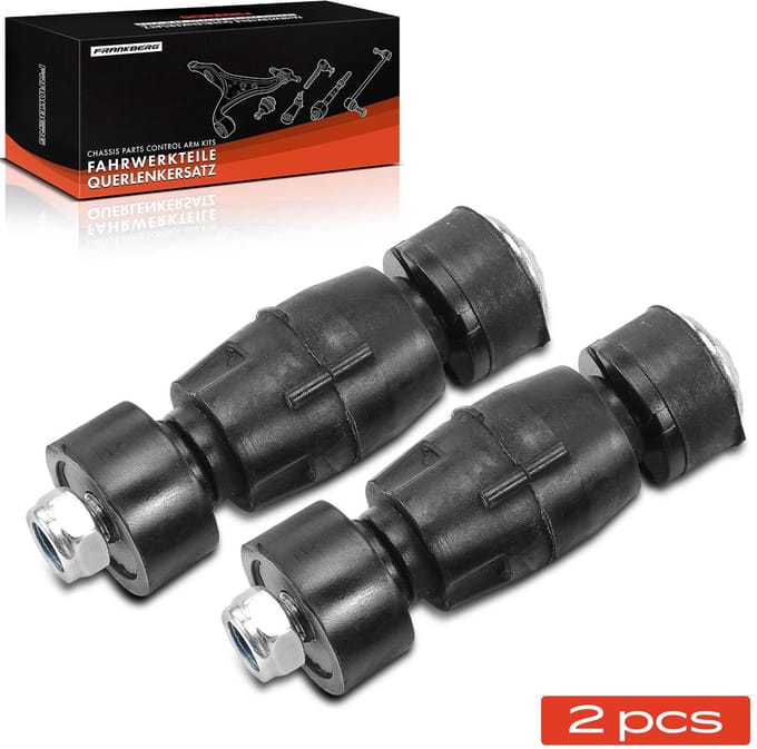 Frankberg 2x koppelstang vooras links/rechts voor Dacia
