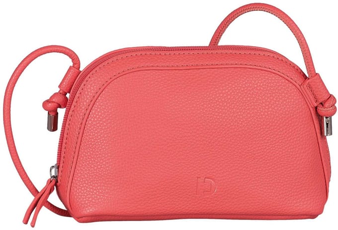 TOM TAILOR schoudertas Madelyn Cross Bag Coral koraalrood