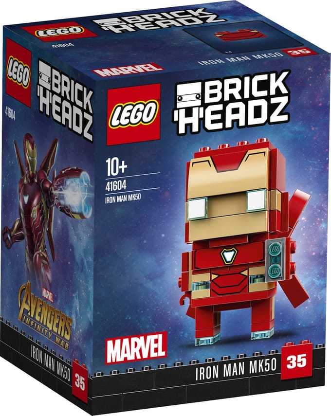 LEGO BrickHeadz Marvel Avengers Iron Man MK50 41604