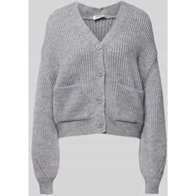 Oversized gebreid jack met wol