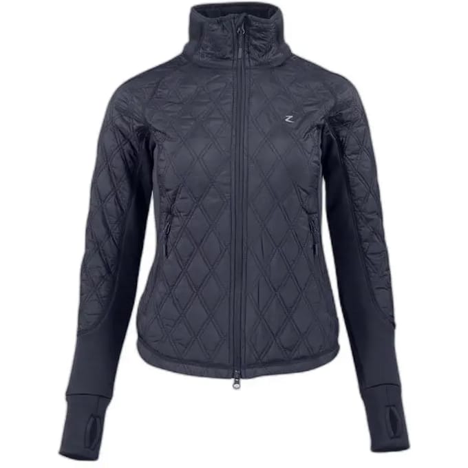 Horze Zoe Damesmodel lichtgewicht gevoerde jas, Dark Navy, 34