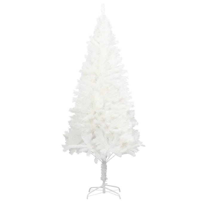 vidaXL - Kunstkerstboom - met - levensechte - naalden - 120 - cm - wit