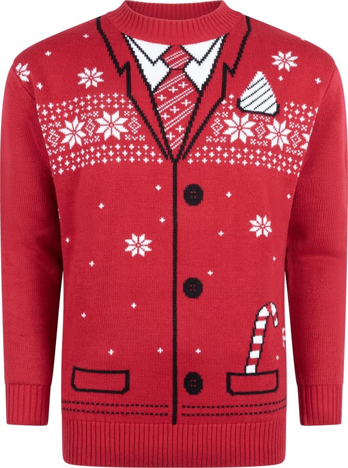 Foute Kersttrui Heren - Christmas Sweater "Keurig Kerst" - Mannen Maat M