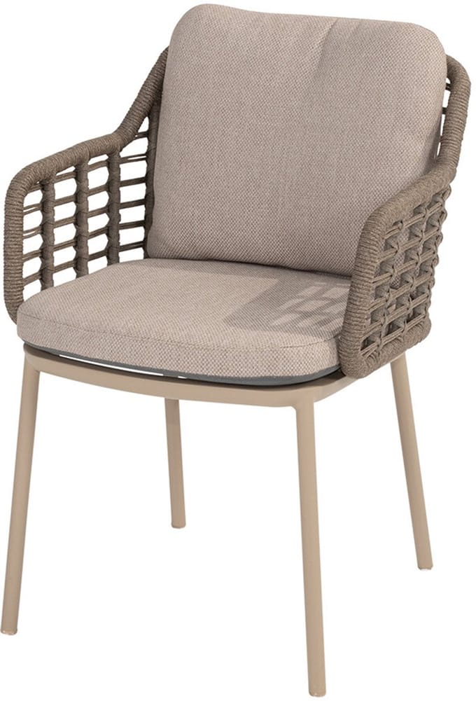 4 Seasons Outdoor Armstoel Puglia Taupe Latte
