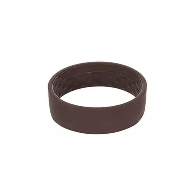 Vouwbaar haar elastiek- bruin - Multi functioneel haar elastiek - rubber elastiek
