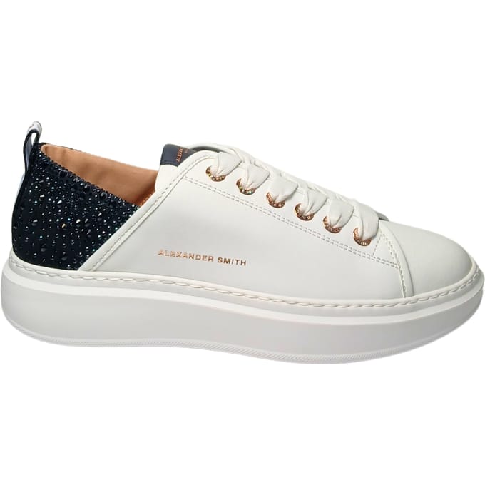 Damesschoenen Alexander Smith Wembley vrouw-wit zwart
