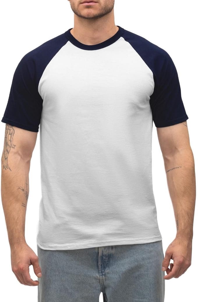 Popeye Plant Based And Powerful Heren Baseball Shirt Korte Mouw
