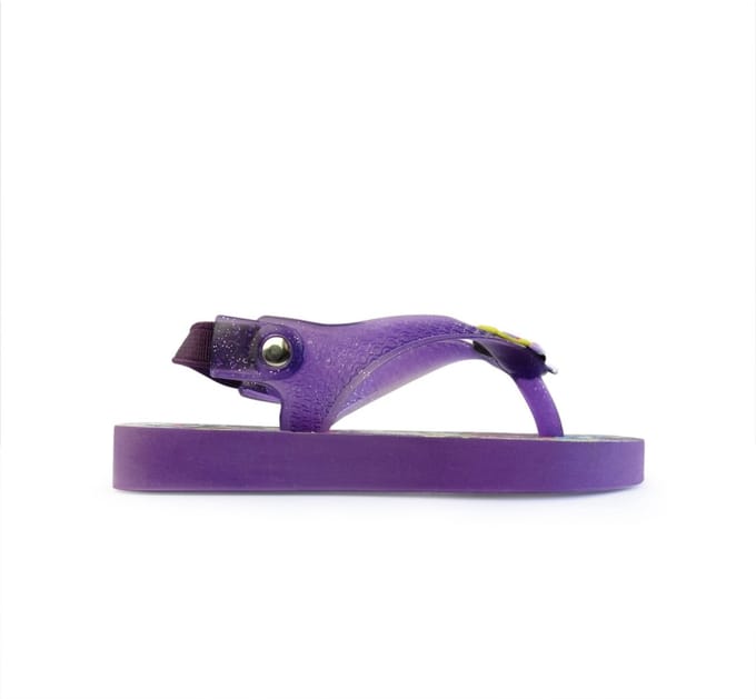 Brasileras Slippers Baby Slip- Paars- 19/20