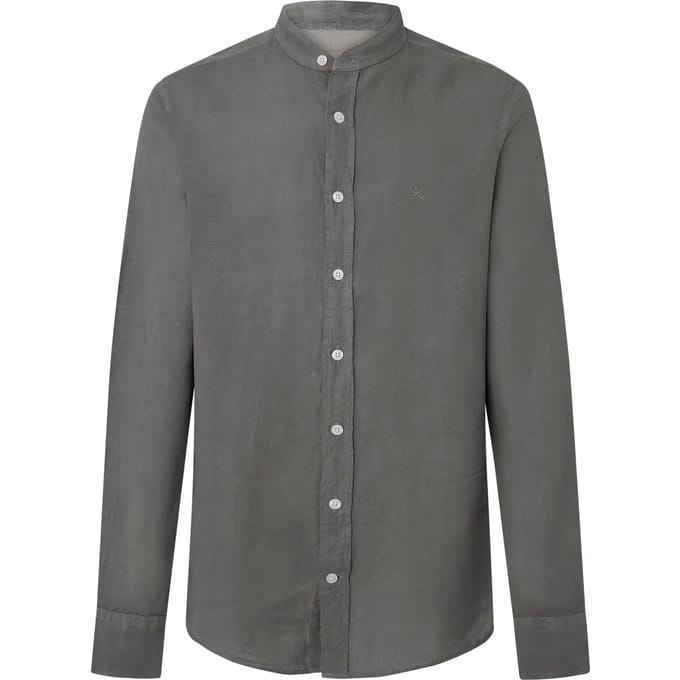 Shirt met lange mouwen Hackett Garment Dye Linen