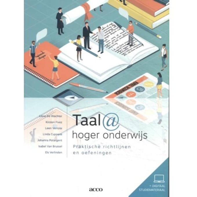Taal@hogeronderwijs / 2020 - Lieve De Wachter