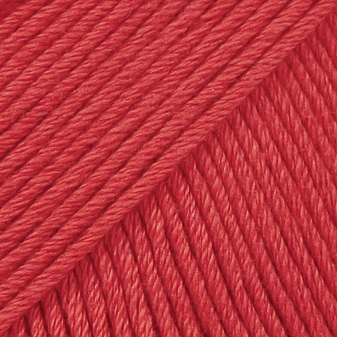 DROPS Safran Uni Colour - 19 rood - Katoen Garen