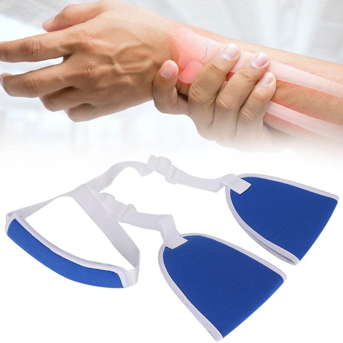 Ontwrichte Arm Gebroken Arm Sling Onderarm Postoperatieve Steun Band white