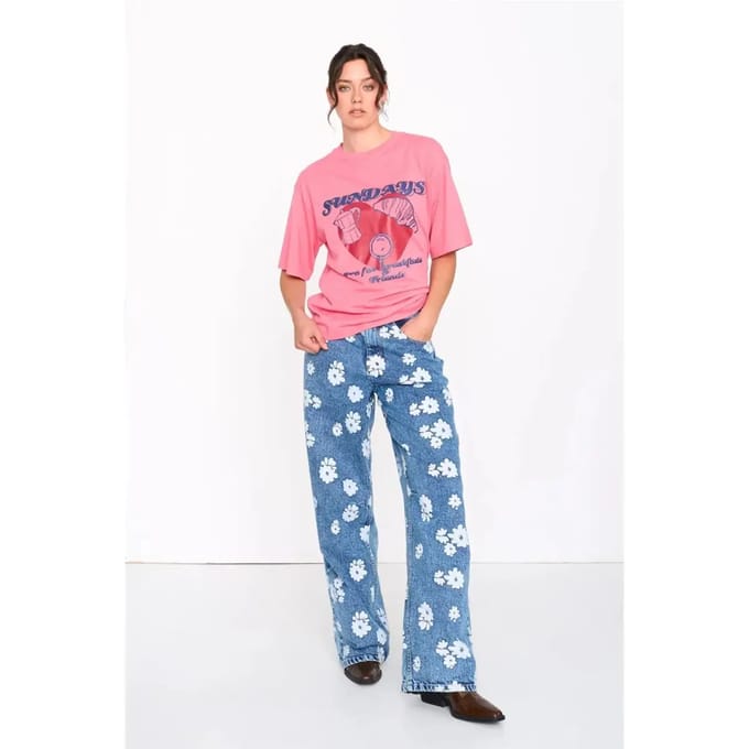 Dames-T-shirt met opdruk 24 Colours