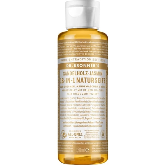 Dr. Bronner's Zeep 18-in-1 natuurlijke zeep Vloeibare Dames 120 ml