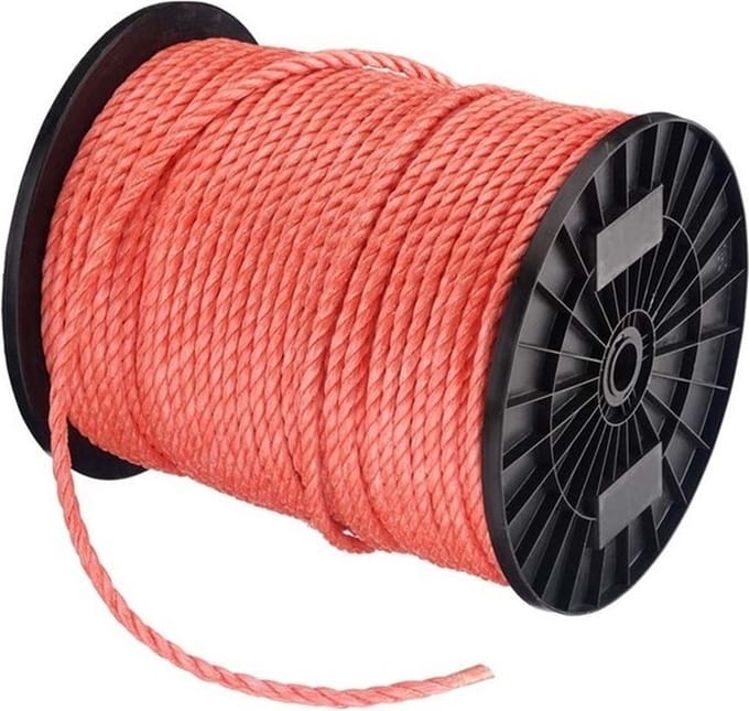 Polypropyleen touw 12mm - 220 meter Oranje
