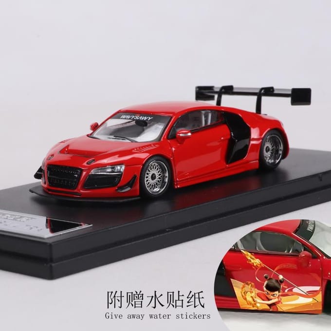 1:64 R8 Lms Ul Tra Legering Modelauto