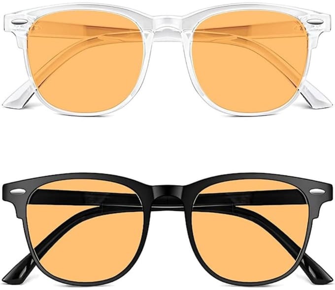 Blauw Licht Bril Zonder Sterkte - Blue Light Glasses - Computerbril - Zwart en Wit