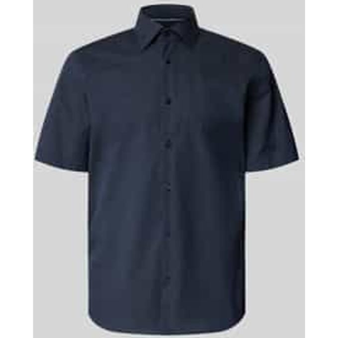 regular fit businesshemd van katoenmix model 'KENT SH C1'