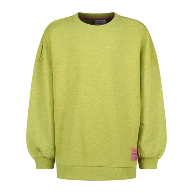 Meisjes Sweater Icon melange round neck
