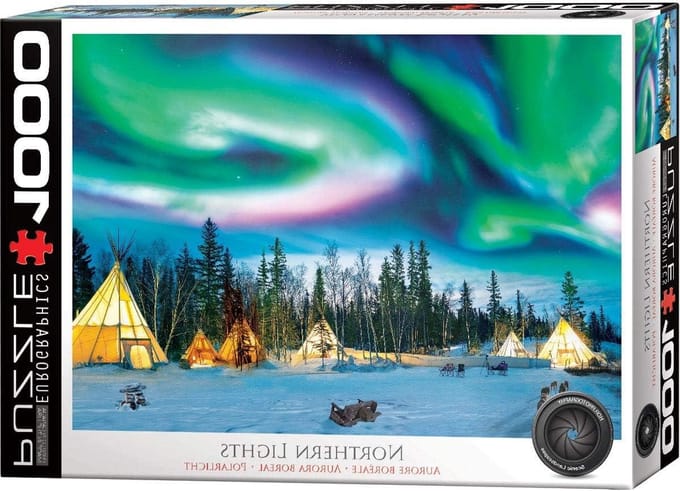 Legpuzzel 1000 stukjes - Landschap Puzzel - Ontspanning Thuis - Smart-cut technologie - 48 x 68 cm - Multicolor