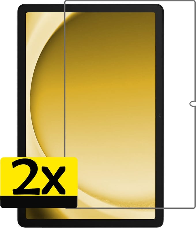 Screenprotector - Geschikt voor Samsung Galaxy Tab A9 Plus - 2 Stuks - Extra Sterk - Beschermglas - Gehard Glas - Tempered Glass - Screen Protector