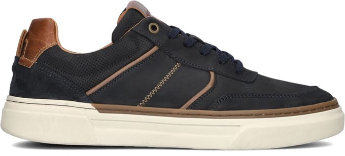 Mazzeltov Rome Sneakers - Nubuck - Heren - Blauw - Maat 46